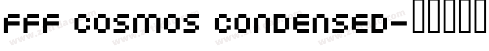 FFF Cosmos Condensed字体转换